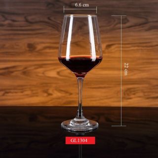 Bộ 6 Ly Thủy Tinh Uống Rượu Vang Gloreca GL1304 Dung Tích 455ml