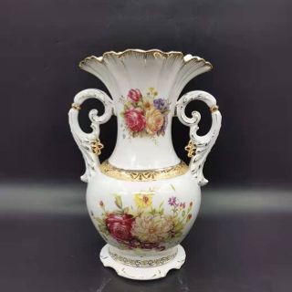 BÌNH HOA GỐM SỨ MEN RẠN CAO CẤP