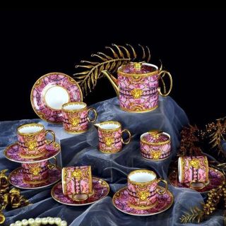 Bộ Ấm Chén VS Sứ Xương Hoàng Gia Cao Cấp