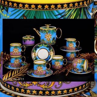 Bộ Ấm Chén VS Sứ Xương Hoàng Gia Cao Cấp