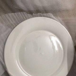 Đĩa Sứ Bằng Trắng Trơn, Hàng Dày, Đẹp Nhiều Cỡ