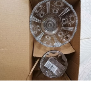 Ly kem thủy tinh cao cấp giả tiệp 245ml siêu đẹp