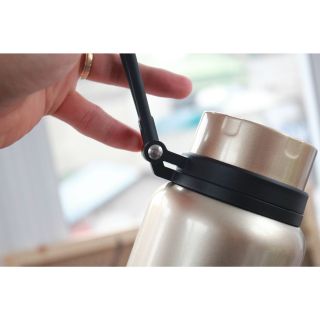 Bình giữ nhiệt nóng lạnh bằng Inox có dây cầm tiện lợi