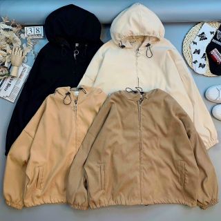 Áo khoác chất da lộn trơn form cánh dơi bự 70kg