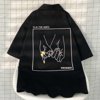 Áo sơ mi tay ngắn chất da lộn min form dưới 65kg,logo thêu trước sau Áo sơ mi tay ngắn chất da lộn min form dưới 65kg,logo thêu trước sau