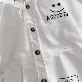 Áo khoác cardigan in A good day nón 2 lớp form dưới 70kg Áo khoác cardigan in A good day nón 2 lớp form dưới 70kg