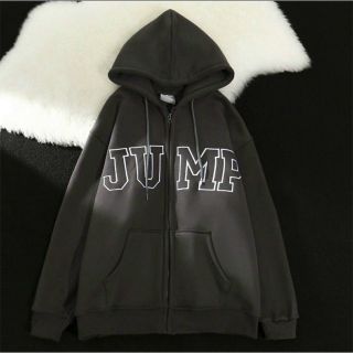 Áo khoác thun nỉ logo in chữ JUMP form đẹp vải mịn Áo khoác thun nỉ logo in chữ JUMP form đẹp vải mịn