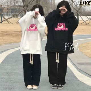 ÁO HOODIE IN GẤU KOMYLA SIÊU DỄ THƯƠNG BÁN CHẠY