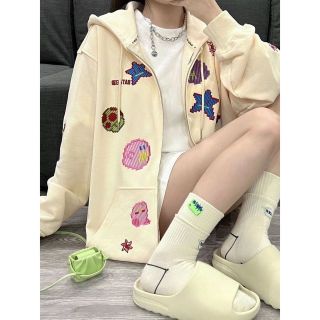 Áo Hoodie Nỉ Bông in TRÁI TIM EATILEXD Khóa ZIP Form Rộng Basic Nam Nữ Unisex Phong Cách Ulzzang Áo Hoodie Nỉ Bông in TRÁI TIM EATILEXD Khóa ZIP Form Rộng Basic Nam Nữ Unisex Phong Cách Ulzzang