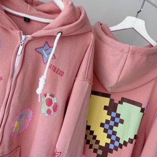 Áo Hoodie Nỉ Bông in TRÁI TIM EATILEXD Khóa ZIP Form Rộng Basic Nam Nữ Unisex Phong Cách Ulzzang Áo Hoodie Nỉ Bông in TRÁI TIM EATILEXD Khóa ZIP Form Rộng Basic Nam Nữ Unisex Phong Cách Ulzzang