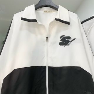 Áo Khoác Jacket Form Rộng SWEEDER Vải Dù Trượt Nước Ulzzang màu TRẮNG Áo Khoác Jacket Form Rộng SWEEDER Vải Dù Trượt Nước Ulzzang màu TRẮNG