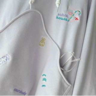 ￼Áo Hoodie Form Rộng Nam Nữ HOUSE logo thêu túi to bự