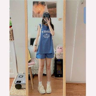 Set Bộ ba lỗ nữ thể thao gồm áo tanktop thun cotton xịn kèm quần đùi nữ thể thao cá tính ullzang mặc Set Bộ ba lỗ nữ thể thao gồm áo tanktop thun cotton xịn kèm quần đùi nữ thể thao cá tính ullzang mặc