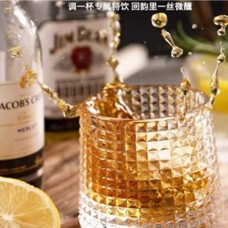 Bộ 6 Ly thủy tinh, cốc thủy tinh cao cấp đế lồi phong cách bắc âu hiện đại