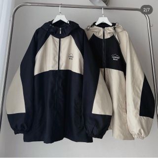￼Áo khoác dù CAMPING.WHAT Nam Nữ form rộng unisex dù 2 lớp ulzzang Jacket Siêu chất.