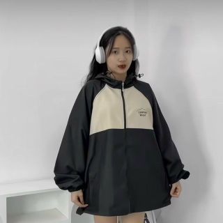 ￼Áo khoác dù CAMPING.WHAT Nam Nữ form rộng unisex dù 2 lớp ulzzang Jacket Siêu chất.