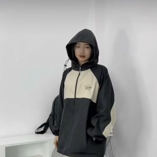 ￼Áo khoác dù CAMPING.WHAT Nam Nữ form rộng unisex dù 2 lớp ulzzang Jacket Siêu chất.