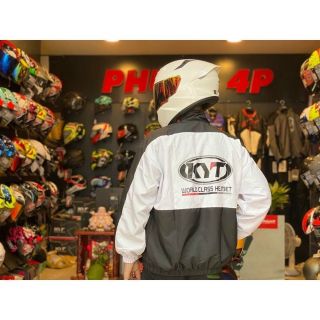 Áo khoác Phượt in KYT nam nữ chất vải dù gió 2 lớp . Áo khoác Phượt in KYT nam nữ chất vải dù gió 2 lớp .