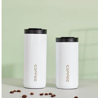 Bình giữ nhiệt coffee dung tích 400l/550ml chống rò rỉ, cốc cà phê bằng thép không gỉ