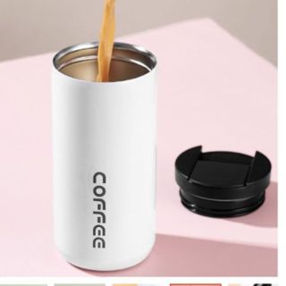 Bình giữ nhiệt coffee dung tích 400l/550ml chống rò rỉ, cốc cà phê bằng thép không gỉ