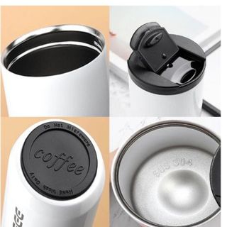 Bình giữ nhiệt coffee dung tích 400l/550ml chống rò rỉ, cốc cà phê bằng thép không gỉ