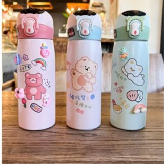 hình giữ nhiệt inox hoạt hình ngộ nghĩnh 450ml