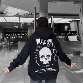 Áo khoác nỉ HOODIE TWENTI form rộng hình in siêu chất siêu ngầu