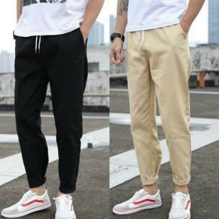 Quần Kaki Nam Nữ Ống Suông Basic Unisex