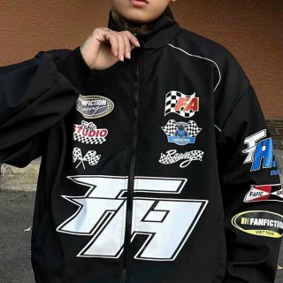 Áo khoác dù 2 lớp fafic studio rasing flag jaker , in nhiều họa tiết