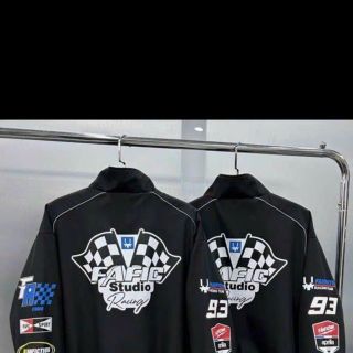 Áo khoác dù 2 lớp fafic studio rasing flag jaker , in nhiều họa tiết