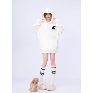 Áo hoodie nam nữ unisex in họa tiết cún cưng đáng yêu , form rộng dưới 75kg Áo hoodie nam nữ unisex in họa tiết cún cưng đáng yêu , form rộng dưới 75kg