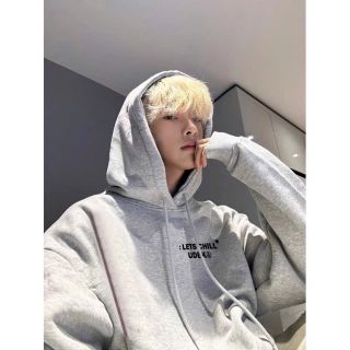 Áo hoodie nam nữ unisex nỉ bông dày dặn sweater fom rộng hàn quốc ulzzang y2k In Chữ 2 Mặt LET CHILL Áo hoodie nam nữ unisex nỉ bông dày dặn sweater fom rộng hàn quốc ulzzang y2k In Chữ 2 Mặt LET CHILL