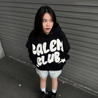 Áo hoodie chất thun nỉ mềm mịn mát,mặc chống nắng,tay phồng nhúng .logo in CALEM CLUB Áo hoodie chất thun nỉ mềm mịn mát,mặc chống nắng,tay phồng nhúng .logo in CALEM CLUB