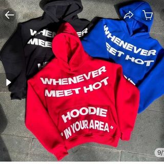 Áo hoodie in nổi WHENEVER nón 2 lớp cùng màu ,tay phòng Áo hoodie in nổi WHENEVER nón 2 lớp cùng màu ,tay phòng