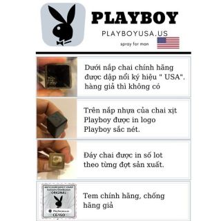 Chai xịt kéo dài PLAYBOY ĐEN 5ml