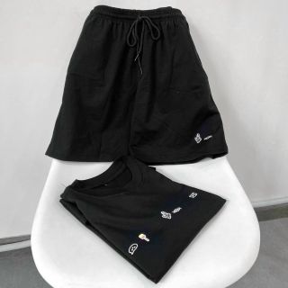 Đồ bộ in xương rồng chất thun conton, tay lỡ quần đùi, form dưới 50-70kg