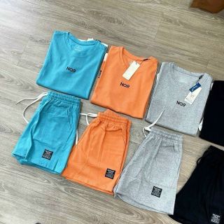 Đồ bộ in NO 9 chất thun conton, logo in, tay lỡ quần đùi, form dưới 50-70kg Đồ bộ in NO 9 chất thun conton, logo in, tay lỡ quần đùi, form dưới 50-70kg