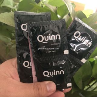 Bao cao su siêu mỏng QUINN 0.01 hộp đen