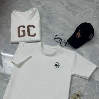 Áo thun nam thêu logo Đì Or chất thun xốp xịn Áo thun nam thêu logo Đì Or chất thun xốp xịn