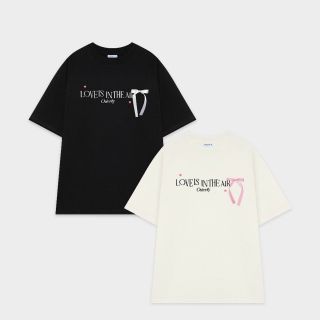 Áo thun babytee chất cotton xịn in LOVE IS IN THE AIR freesize dưới 60kg Áo thun babytee chất cotton xịn in LOVE IS IN THE AIR freesize dưới 60kg