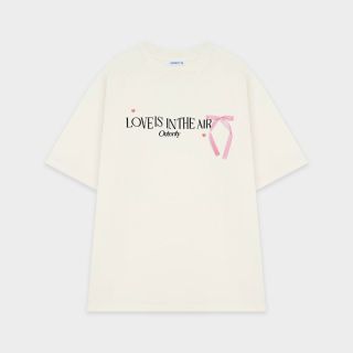 Áo thun babytee chất cotton xịn in LOVE IS IN THE AIR freesize dưới 60kg Áo thun babytee chất cotton xịn in LOVE IS IN THE AIR freesize dưới 60kg