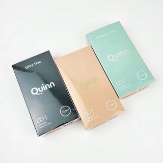 Bao Cao Su Quinn 0.01 Pleasure Max - Hộp 12 Cái