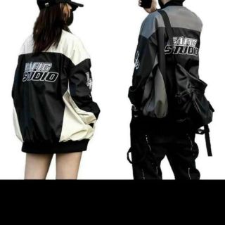 Áo khoác UNISEX chất dù 2 lớp phối thân in FAFIC STUDIO