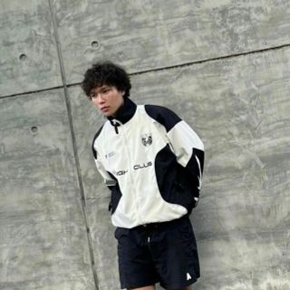 Áo khoác 2 lớp lót dù phối thân in HIGH CLUB