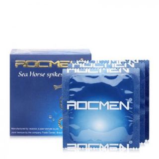 Bao cao su Rocmen ngựa xanh hộp 3c Bao cao su Rocmen ngựa xanh hộp 3c