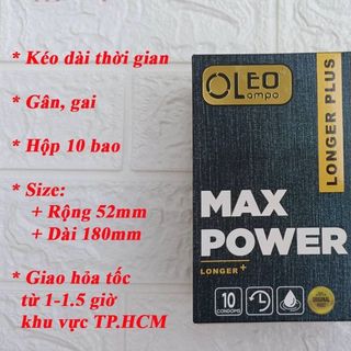 Bao cao su siêu mỏng OLeo gân gai kéo dài thời gian Bao cao su siêu mỏng OLeo gân gai kéo dài thời gian