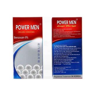 Bao cao su Power Men Ngọc Trai Bao cao su Power Men Ngọc Trai