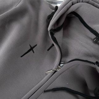 Áo khoác Unisex nam nữ logo thêu thập giá chất nỉ mềm mịn freesize dưới 70kg