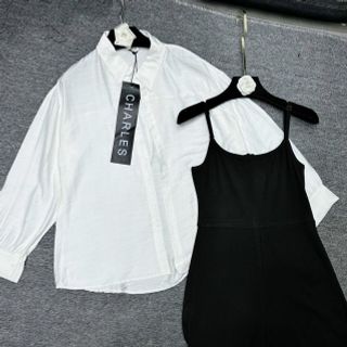 Set jum tăm dây áo có tăng đơ kèm khoác đủi vân mây