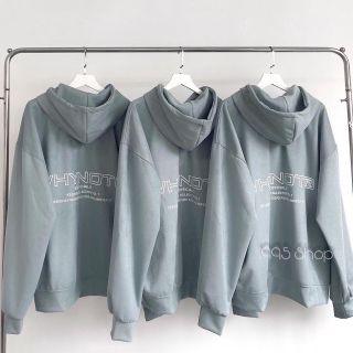 Áo hoodie xanh in nổi nón rộng 2 lớp, form rộng 75kg, vải dày mịn, chống nắng tốt